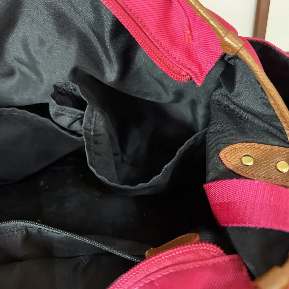 AUTHENTIC Coach Sawyer Baby Diaper Tote Women's Bag Hot Pink Strap, Work Tote